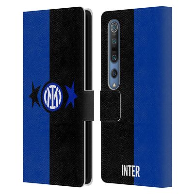 OFFICIAL INTER MILAN IM 2STARS LEATHER BOOK WALLET CASE COVER FOR XIAOMI PHONES