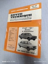 Revue technique Fiat 131