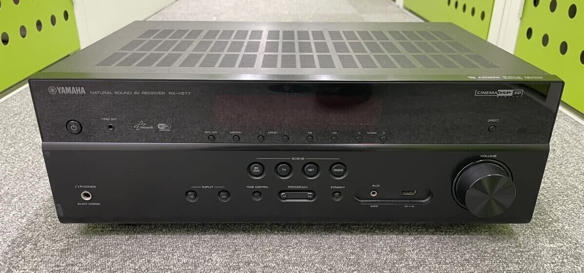 Yamaha RX-V577 7.2-channel home theater receiver with Wi-Fi Yamaha RX-V577 7.2-channel home theater receiver with Wi-Fi