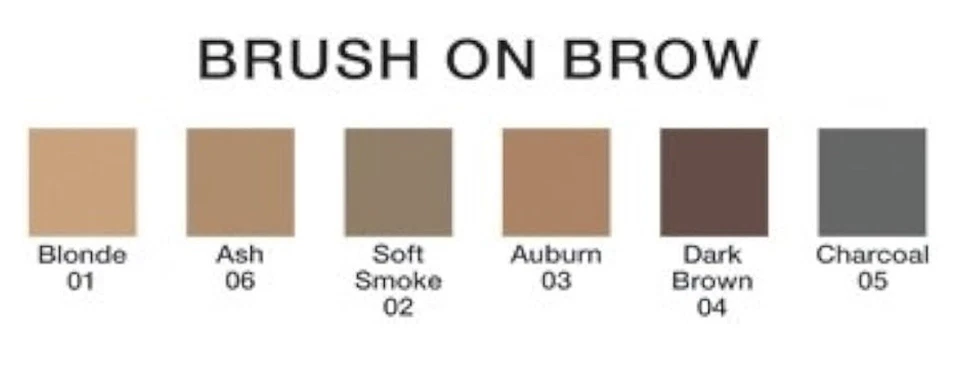 Jolie Brush on Brow Pressed Eye Brow Powder Dark Brown 04 Jolie Cosmetics - Image 2 of 2