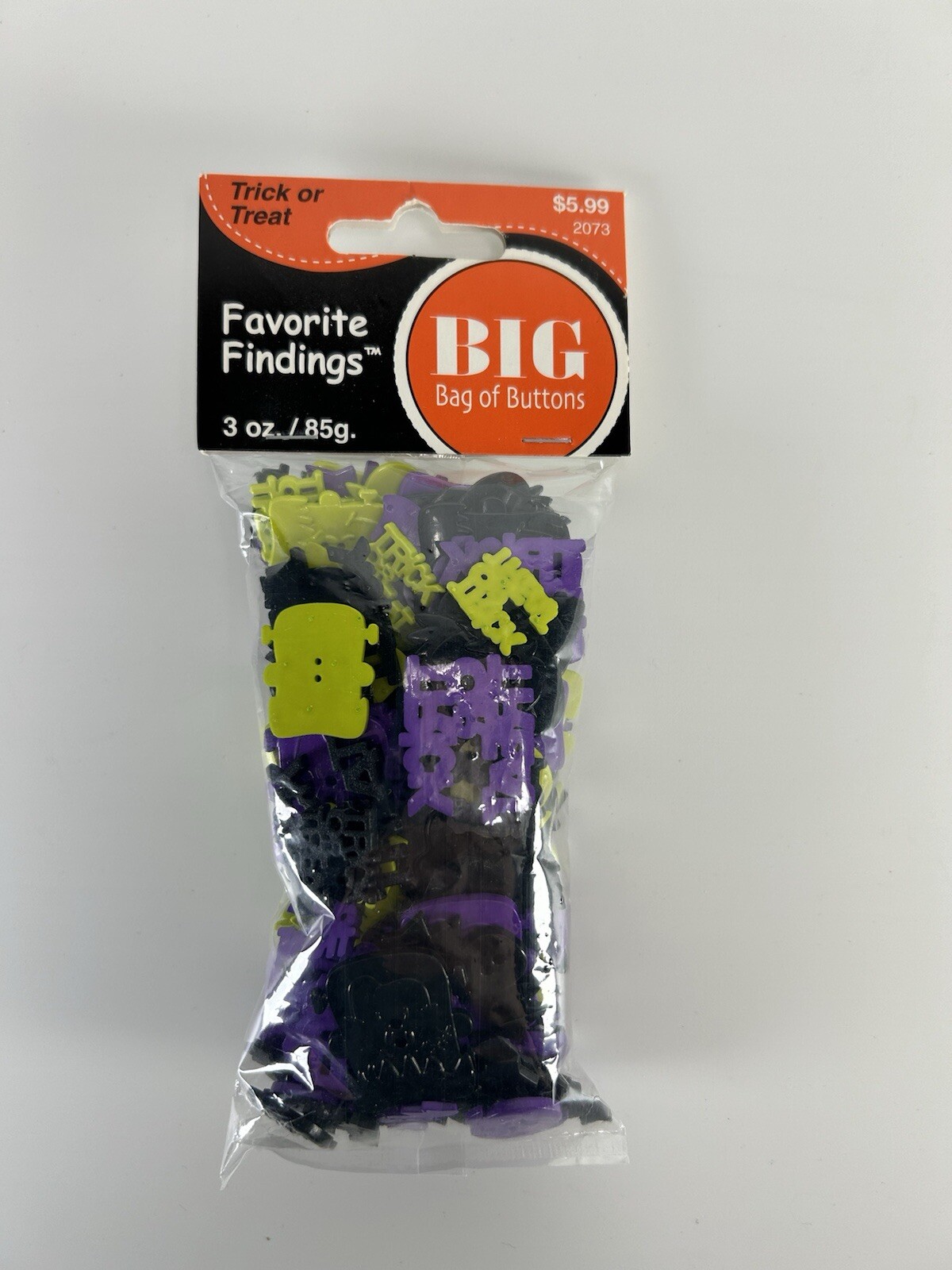 Big Bag of Buttons Favorite Findings Trick or Treat Craft Sewing