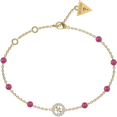 Bracciale da donna di Guess della collezione Natural Stones PVD Oro