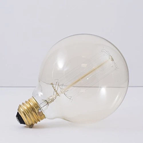 Bulbrite NOS40G30 40W Nostalgic G30 Edison Globe with Thread Filament Style - Image 3 of 4