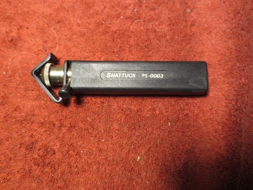 Shattuck 85-0003 KOAXIALKABEL KABEL DREHSCHLITZ ABISOLIERER WERKZEUG