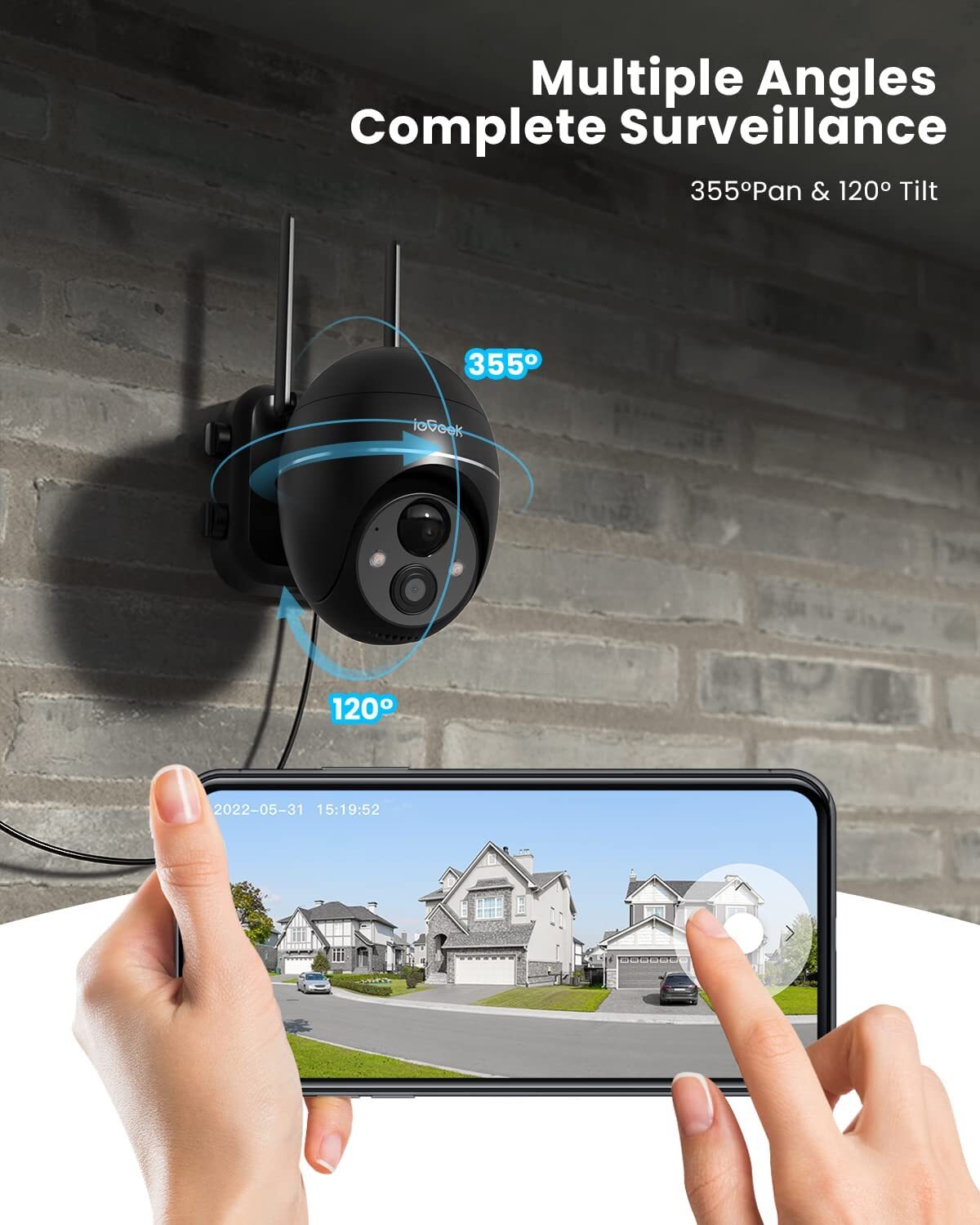 solar camera with wifi