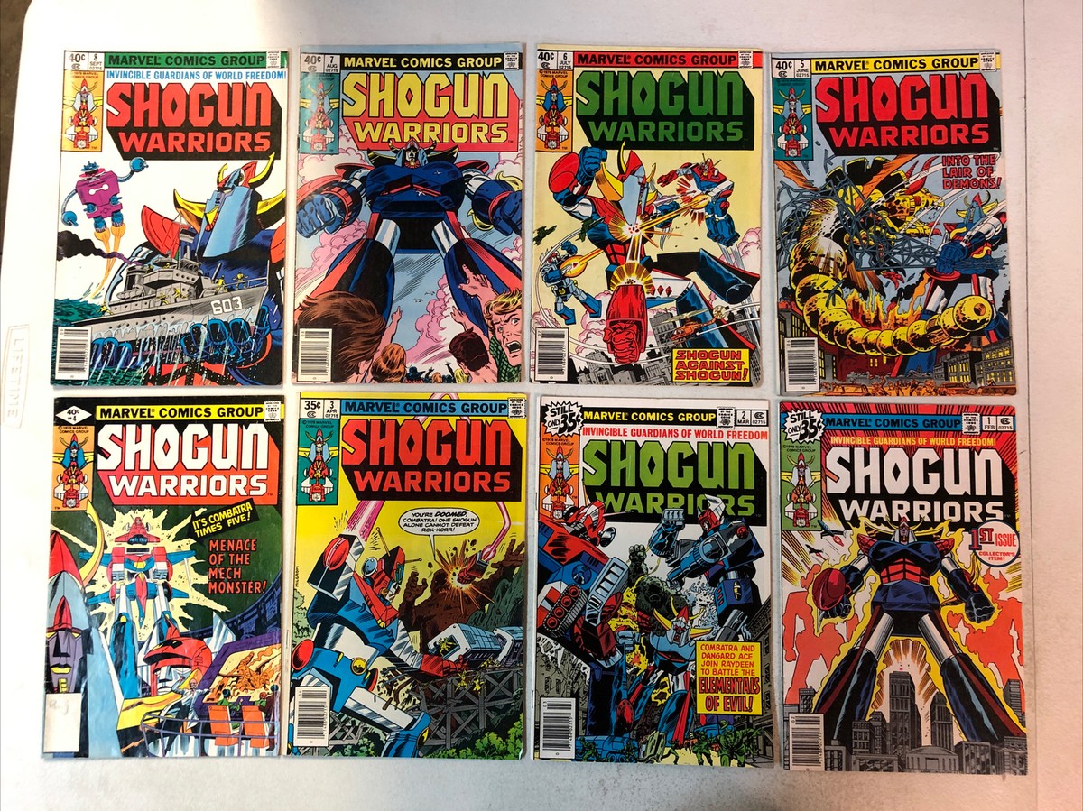 Shogun Warriors (1979) #1-9 11-14 16 18 19 20 (VG-/VG+) Set Marvel