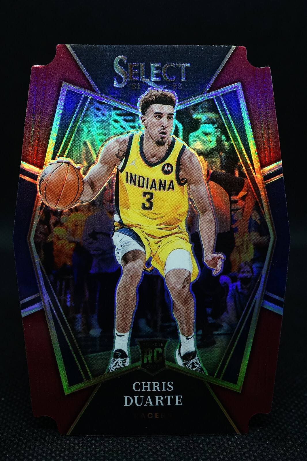 2021-22 NBA Select Prizms Maroon Die Cut #146 Chris Duarte 129/175 ROOKIE RC
