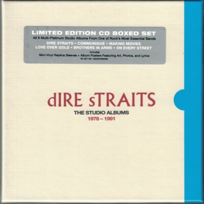 DIRE STRAITS The Studio Albums 1978-1991 *SEALED* 6CD Remastered Box Set^