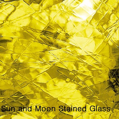 8'' X10'' Spectrum Glass Sheet S 161A - Yellow Artique Stained Glass Sheet