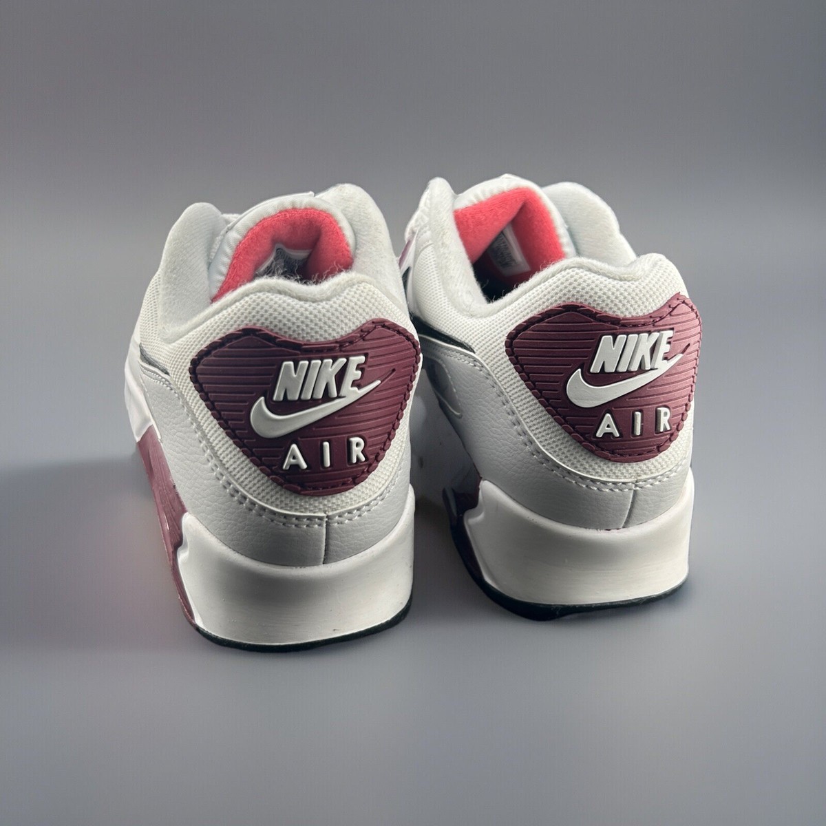 Nike Air Max 90 'White Beetroot Maroon' DH1316 Women's Size 11