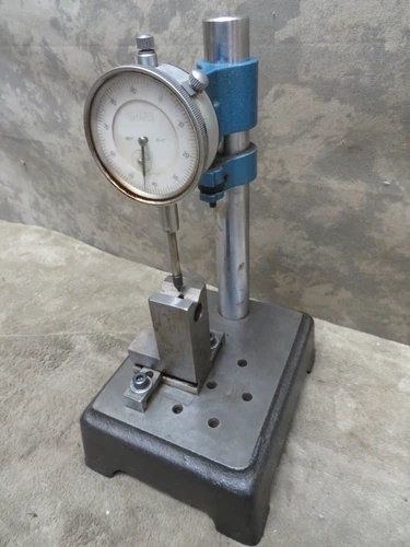 Vintage Precision Comparator Stand SHARS Dial Indicator Inspection Gauge Measure