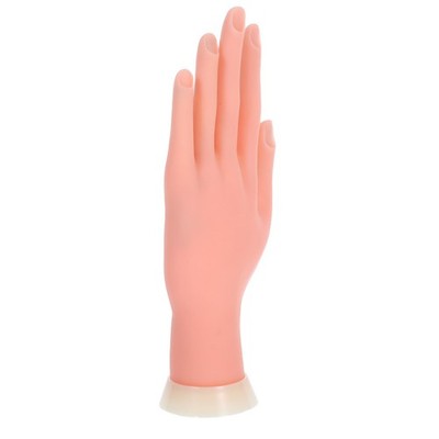 Gummi Nagel Hand Praxis Nail Art Ausbildung Praxis Hand Gefälschte Hand