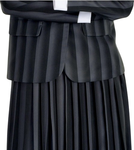 Wednesday Addams Nevermore Academy Costume Dress & Blazers Adult Small 2-4 - Picture 7 of 8