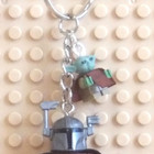 Minifigure Keychain Custom Star Wars The Mandalorian Child Grogu New — photo 3