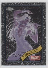 2025 Topps Chrome Marvel Comics Spider Web Refractor 187/399 Dazzler #52 0cq4