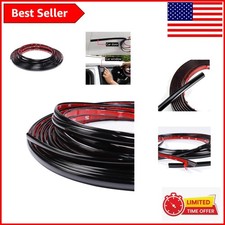 25ft Black Car Trim Molding - Scratch-proof Flexible Uv-resistant Protection