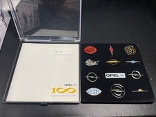 OPEL Opel 100th Anniversary Commemorative Pin Set Set of 10 Pin Badges