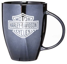 Harley-Davidson Ceramic Coffee Mug, Bar & Shield Bistro 18 oz Black