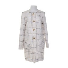 Cinzia Rocca, Mantel, Damen, Größe: 38, Weiß/Schwarz/Mehrfarbig #nAC