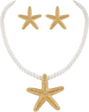 Starfish Pendant Necklace for Women