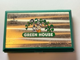 【USED】NINTENDO GAME AND & WATCH Green House Multi Screen1982