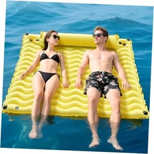 Inflatable Floating Mat/Raft/Dock/Platform, Float with Non-Slip Wave Pattern 