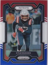 2023 PANINI PRIZM KYLE DUGGER RED WHITE BLUE PRIZM PARALLEL #205