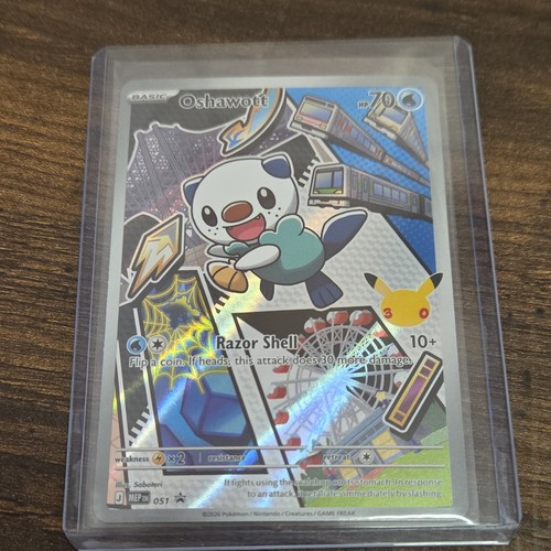 Pokemon TCG Oshawott Promo 051/070 McDonald's Collection 2026 Holo ENG HP70