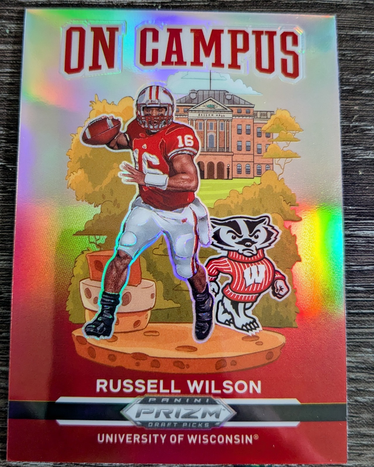 2021 Prizm Draft Picks Russell Wilson On Campus
