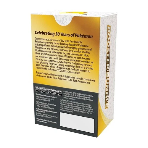 ✅PRESALE ✅ Pokémon 30th Celebration Booster Bundle (x2)