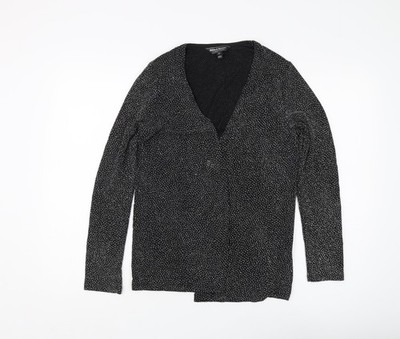 Schwarze Damenbluse aus Nylonmischung Größe 10 von Billie & Blossom UK