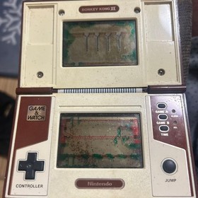 Poor Condition Nintendo GAME&WATCH DONKEY KONG II Main Unit