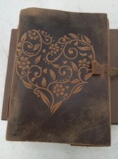 Moonsters Handmade Leather Notebook Journal Diary Travel Writing Book