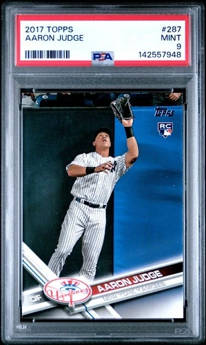 2017 Topps Aaron Judge #287 Rookie Card PSA 9 MINT