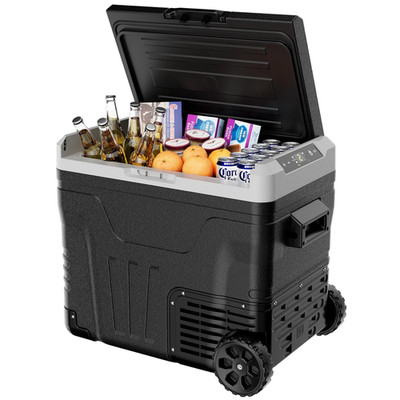 Simzlife ZX-CFB-50-S 12Volt Portable Refrigerator, 53QT(50L