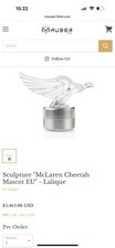 Lalique McLaren Cheetah Mascot MASCOT375EX US Number 106. 10636700
