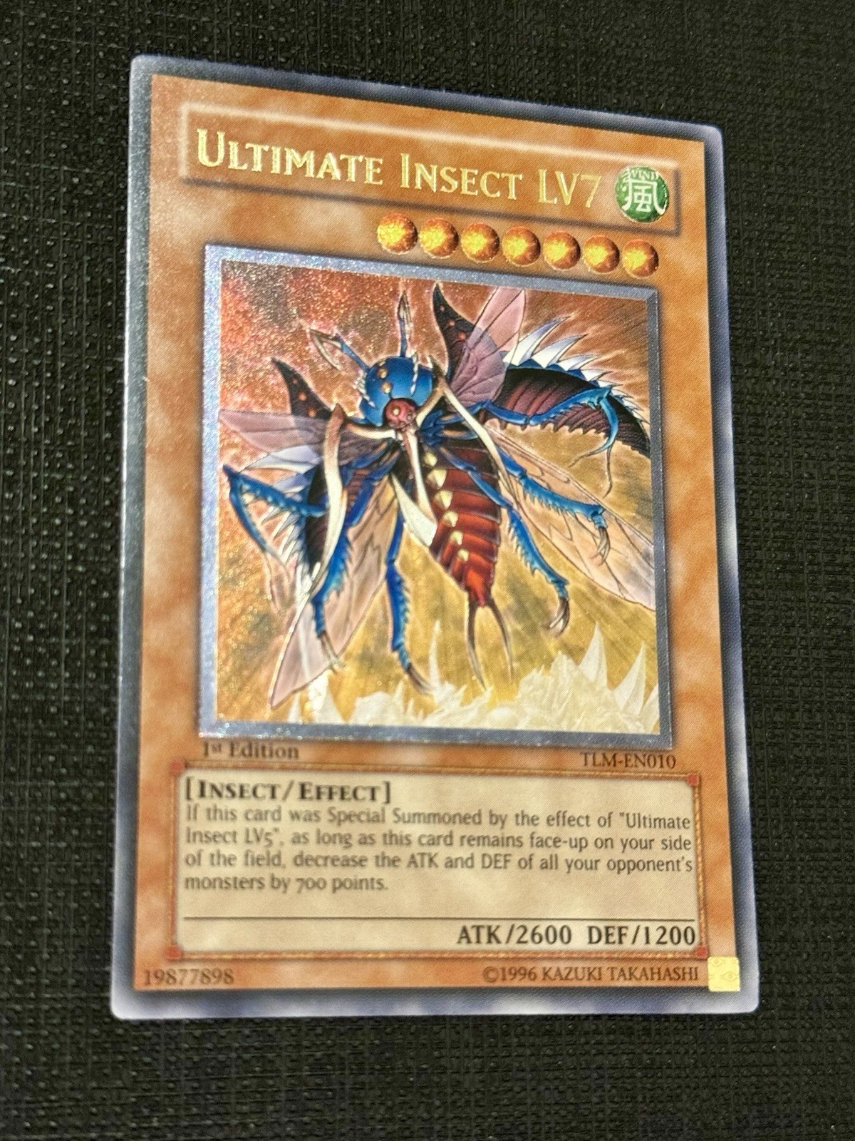 Ultimate Insect LV7 Ultimate Rare 1st Edition TLM-EN010 The Lost Millennium NM