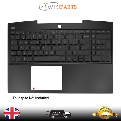 Ersatz für Dell G3 15 3590 Laptop Handauflage hintergrundbeleuchtete englische UK Tastatur