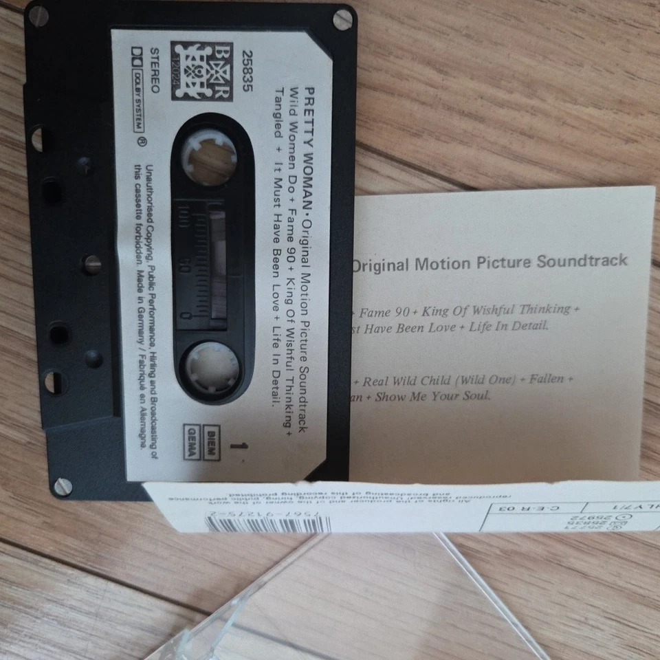 Back To The Future II & Pretty Woman Soundtrack Cassette - Image 4 of 4