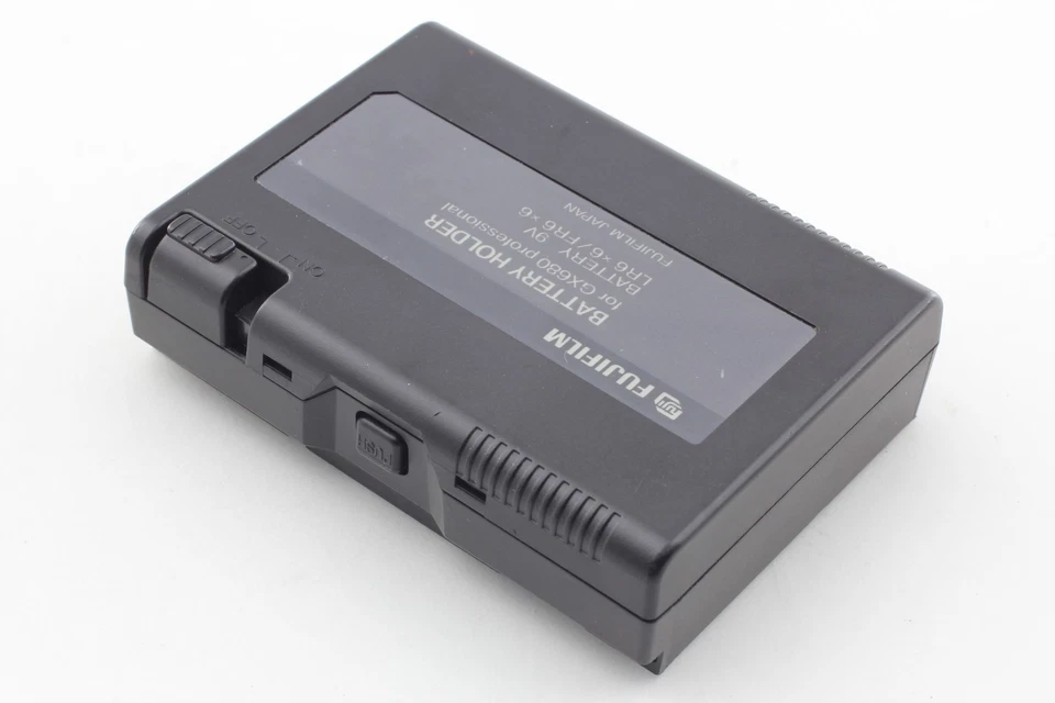 Probado [casi como nuevo] Soporte de batería Fuji Fuji Fujifilm AA para GX680 I II de JAPÓN Foto 4 de 4