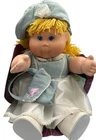 Cabbage Patch Kid Doll Toys R Us Exclusive Blonde Blue Eyes Dress TRU 2002 READ