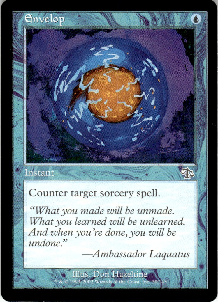 2002 Judgment Magic The Gathering Envelop 39/143 LP