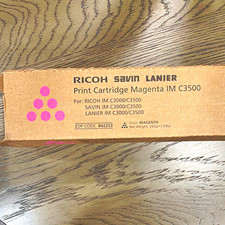 Ricoh Savin Lanier Genuine Magenta Print Cartridge IM C3500 EDP 842253