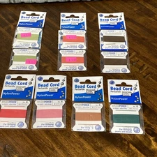 Griffin Size 6 Nylon Power Bead Thread Cord-RANDOM Lot Of 10 For Jewelry Making