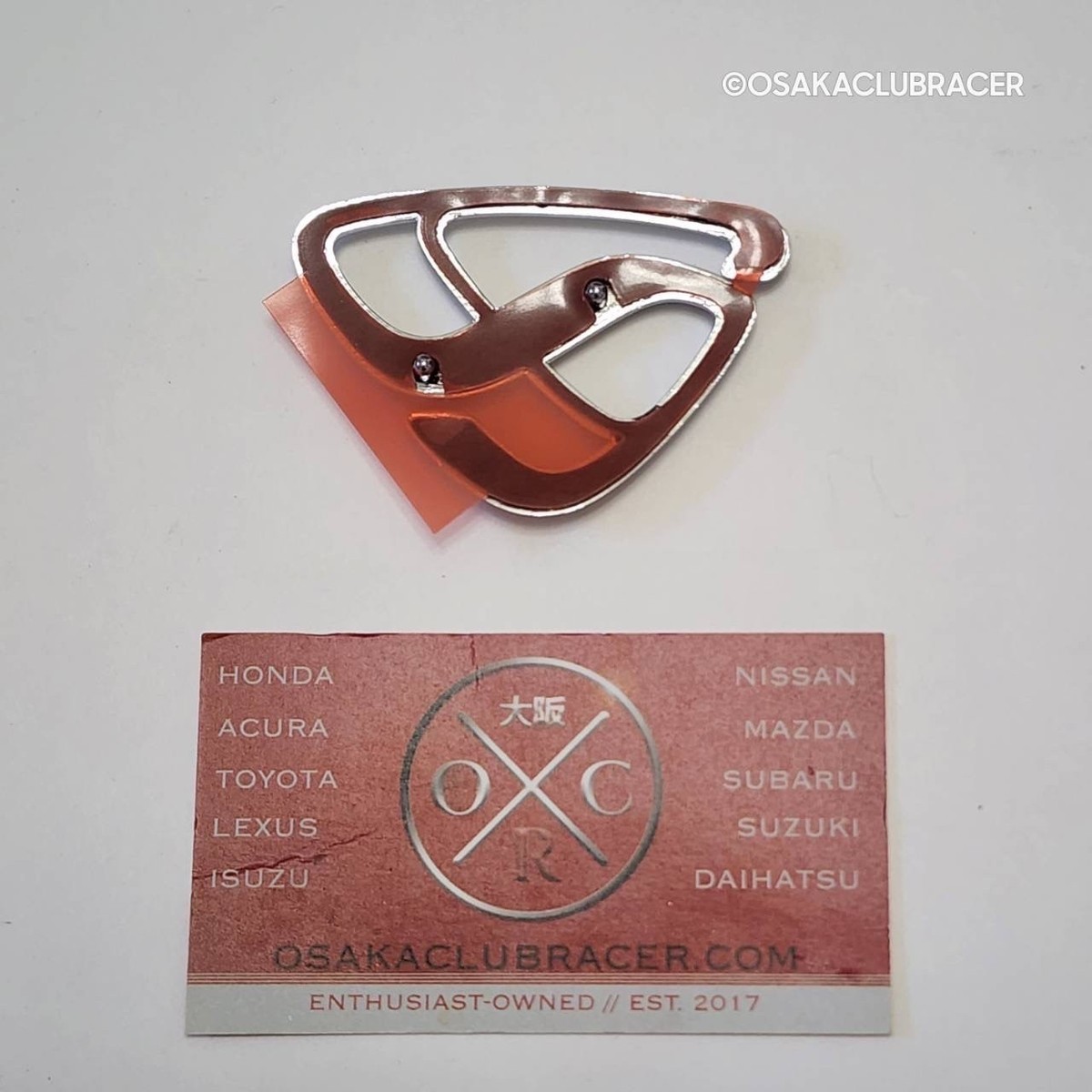 Genuine OEM Mazda EFINI RX-7 Front Emblem Bumper Badge Logo FD3S