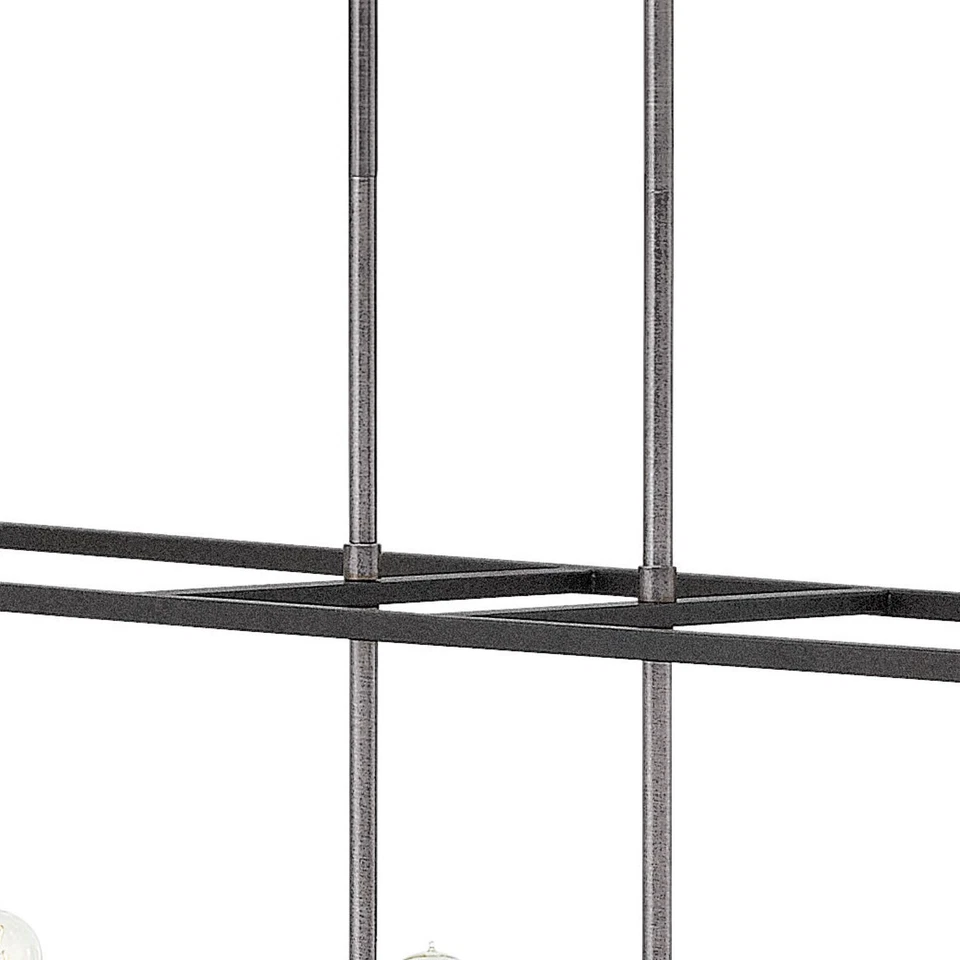 Люстра Hinkley Lighting 3338DZ состаренная цинковая 8 ламп из коллекции Fulton - Изображение 3 из 4