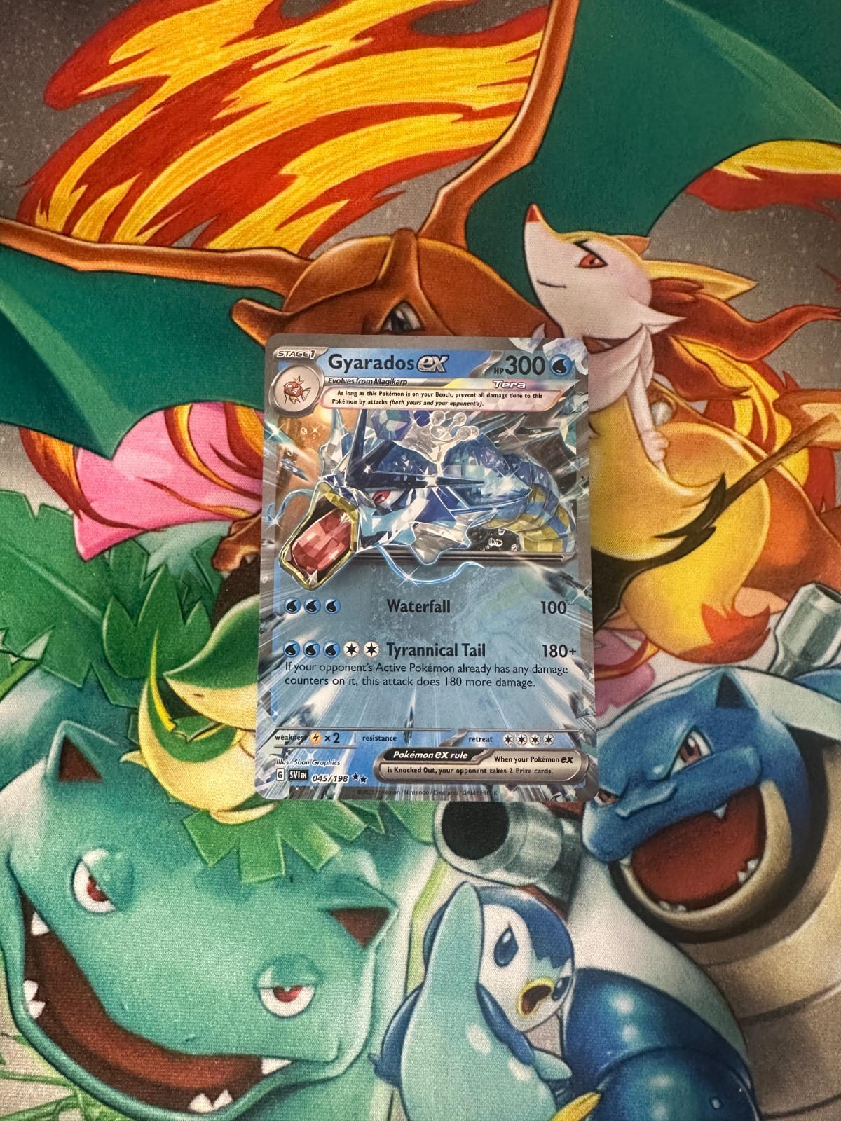 Gyarados EX - 45/198 - Pokemon Scarlet & Violet - Mint