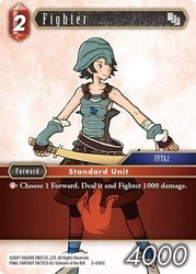 Fighter 5-016C Foil Common Opus V Final Fantasy TCG