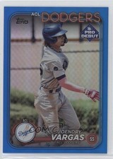 2024 Topps Pro Debut Blue Foil 111/150 Joendry Vargas #PD-55 sc8