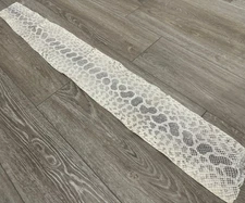 Natural Genuine Anaconda Snake skin Leather hide python real boa rattle 322